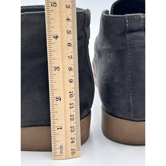 INDIGO RD Womens Dark Gray Faux Suede Chukka Boots Size 9M Ankle Booties - Picture 12 of 14